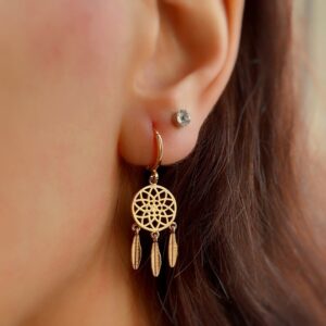 گوشواره ی طرح گریم کچر